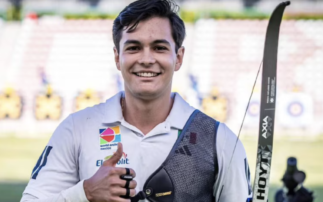 EL MEXICANO MATÍAS GRANDE GANA ORO EN LA COPA DEL MUNDO DE TIRO CON ARCO